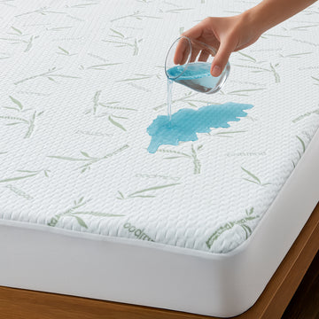 Bamboo Mattress Protector – 100% Waterproof – Mattress Cover