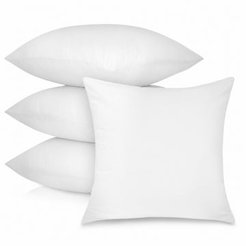 4-Pack Bed Couch Sofa Pillows -Indoor Decorative Cushion