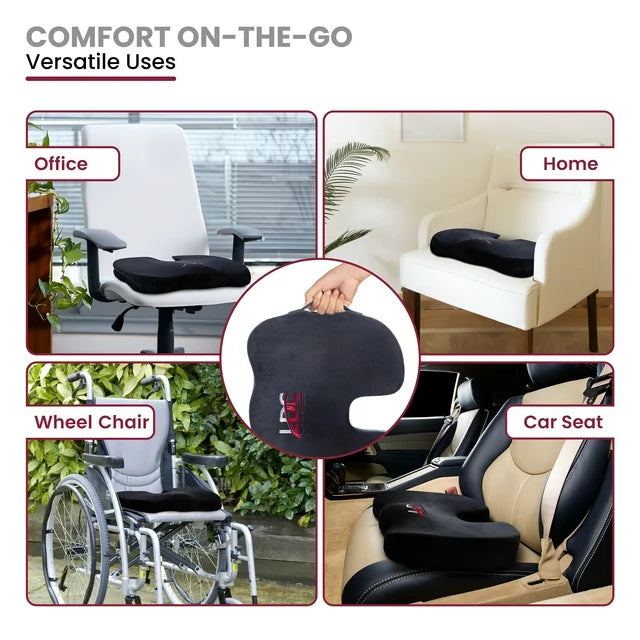 Back support memory foam cushion best sale