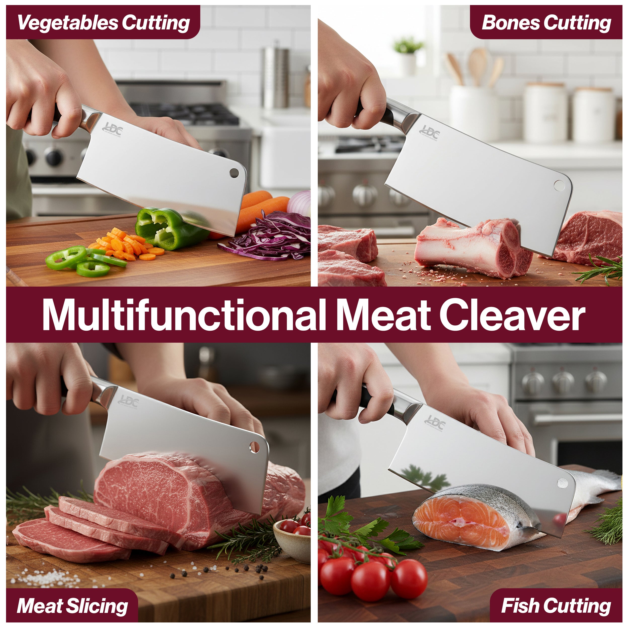 Buy 7 Inch Stainless Steel Butcher Knife | Official Online Store