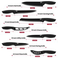7-Piece Kitchen Knife Set – Lux Decor