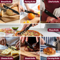 7-Piece Kitchen Knife Set – Lux Decor