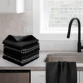 6-Piece Kitchen Towels Set in use – Lux Decor
