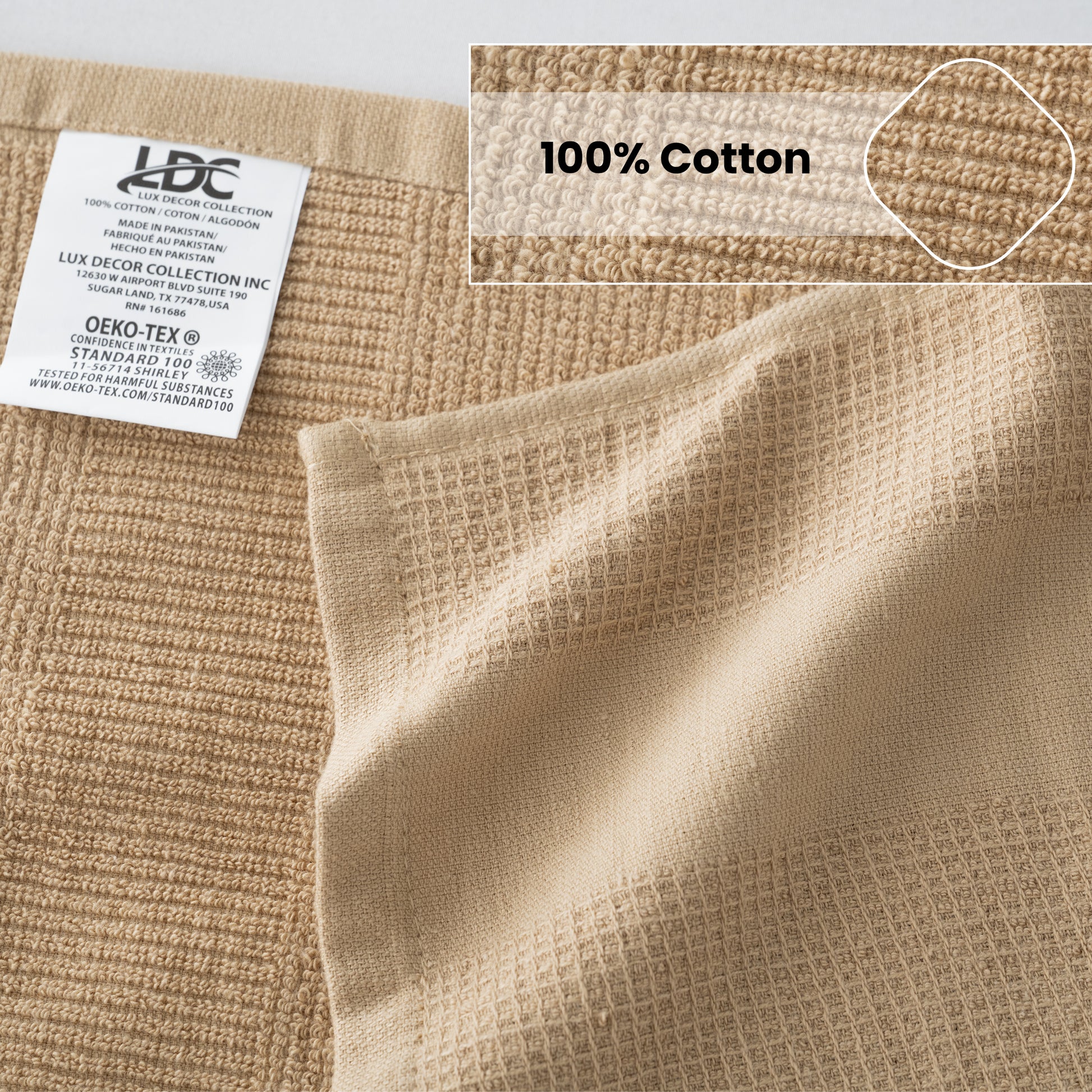 6-Piece Kitchen Towels Set features and benefits – Lux Decor
