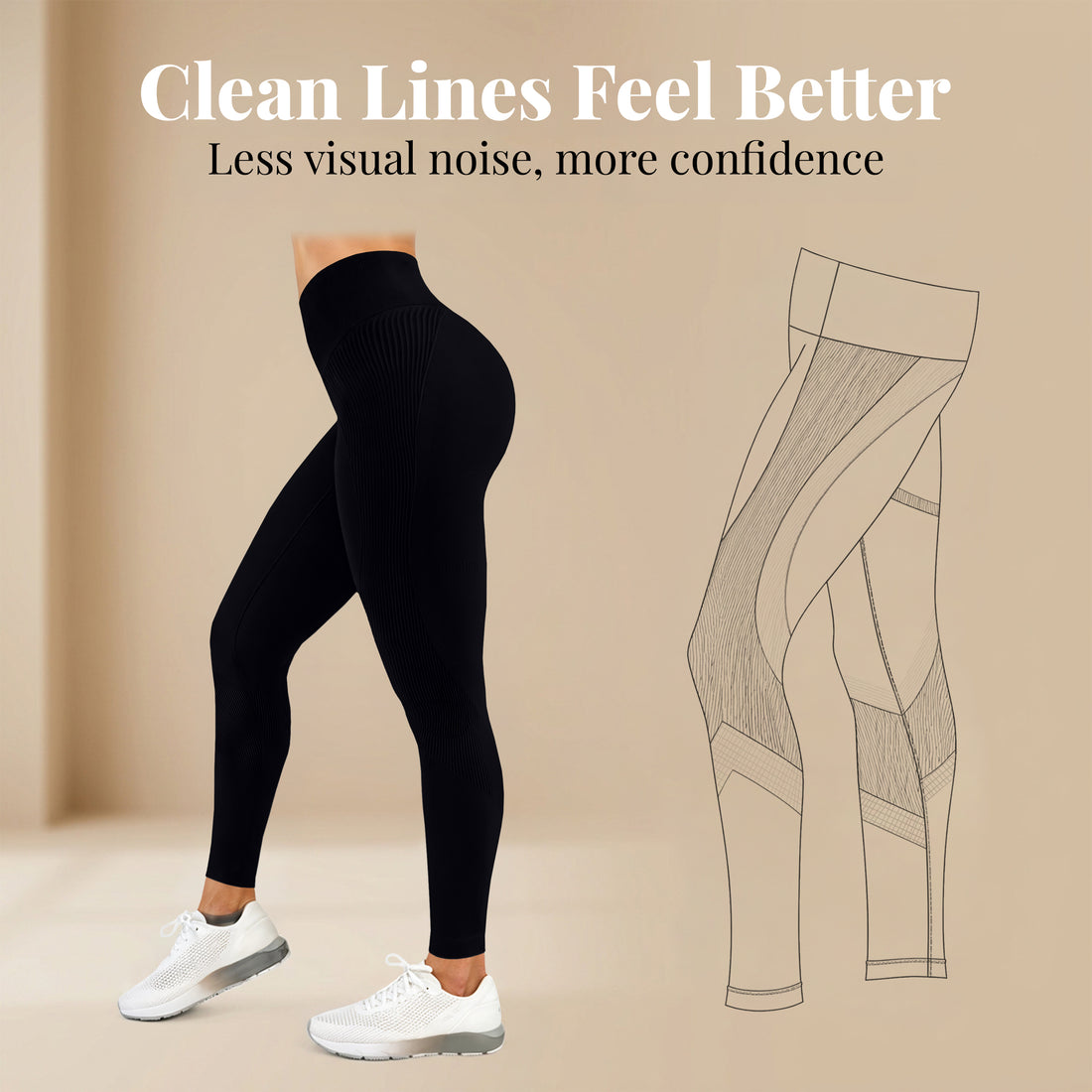 Women’s High-Waist Seamless Sports Leggings