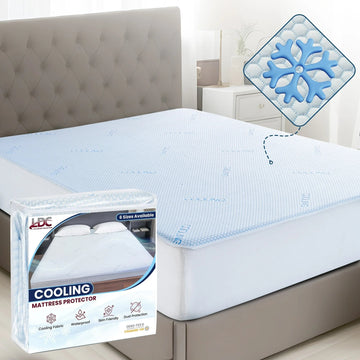 Cooling Mattress Protector – 100% Waterproof – Breathable & Lightweight