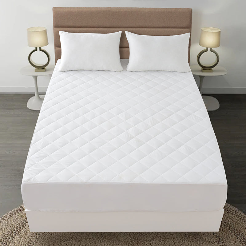 Waterproof Quilted Fitted Fully Cover Mattress Topper